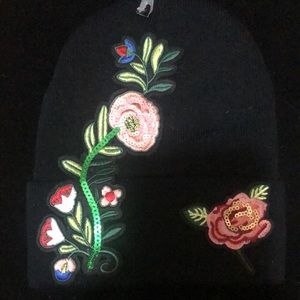 Women’s Floral Winter Hat